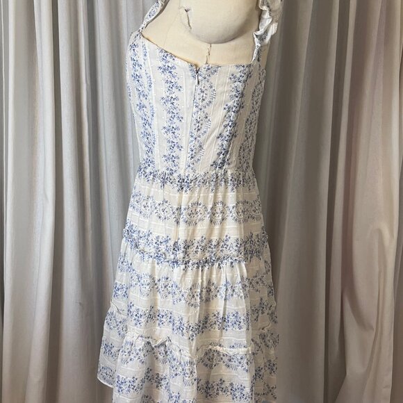 Saylor Cottage Core Corset Mini Dress - Picture 5 of 8